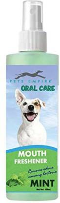 PETS EMPIRE Oral Spray Mint Mouth Freshener for Dogs & Cats for Fight Against Bad Breath Pet Mouth Freshner