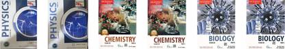 Modern's ABC+ Class 12th Physics Chemistry Biology Part I & II Combo Packs Latest Editions WIth Paperpack