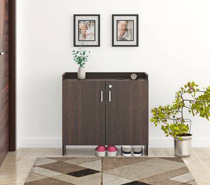 TACIT Tacit Shoe Rack Free Assembly width 75.7 cm x Height 71 cm x Depth 32.3cm Engineered Wood Shoe Rack