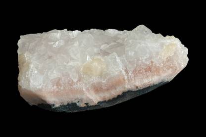 HIMALYAQUARTZ Pink Apophyllite Stilbite Cluster -504 Regular Angular Crystal Stone