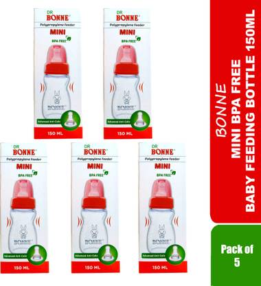 BONNE MINI BPA FREE BABY FEEDING BOTTLE (P05 X 150ML) - 150 ml