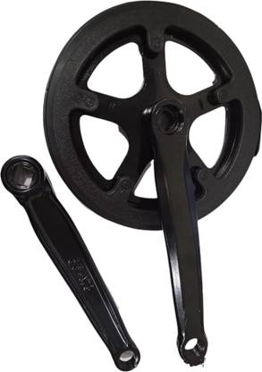 PEDFIT Cotterless crankset for single, 7 gears, 21 gears with 40T Full Length Bicycle Brake Disk