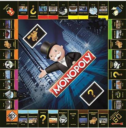 wonder digital Electric Banking Monopoly Game with 6 ATM Cards and ATM Machine.