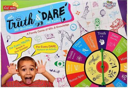 wonder digital Truth & Dare Board Game for Family, Adults, Children, Friends and Social Groups. Party & Fun Board Game