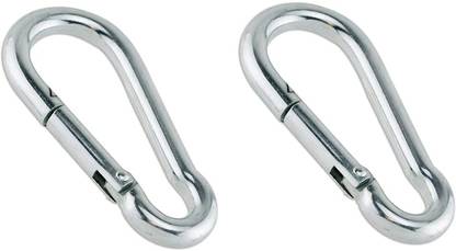 FONDLE Snap Hooks, Metal Heavy Duty Pet Buckle, Key Chain for Linking Dog Leash Locking Carabiner