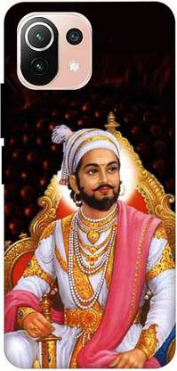 NDCOM Back Cover for Xiaomi 11 Lite NE 5G Chhatrapati Shivaji Maharaj Printed
