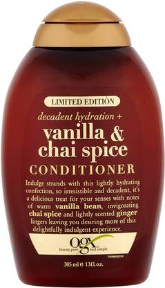 ogx DECADENT HYDRATION + VANILLA & CHAI SPICE CONDITIONER