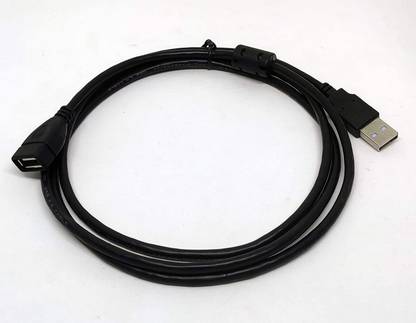 Electroline Micro USB Cable 3 m USB Extension Cable 3mtr For Computer, LED TVProjector, Gaming Console, Pendrive