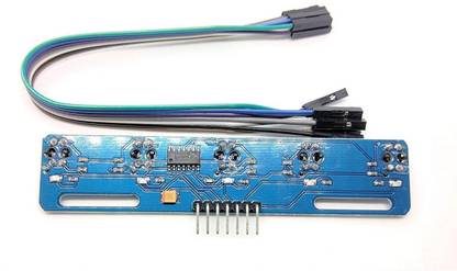VGS MARKETINGS 5 Channel IR Infrared CTRT5000 Line Detection Module Temperature Sensor and Controller Electronic Hobby Kit