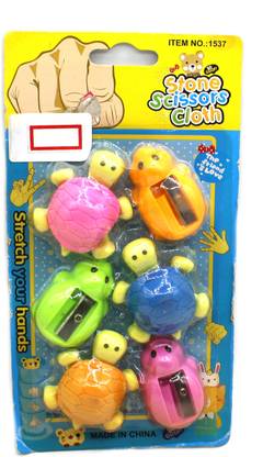 neoinsta shopping Very Beautiful 3 PC Turtle Erasers And 3Pc Turtle Sharpener Set Non-Toxic Eraser