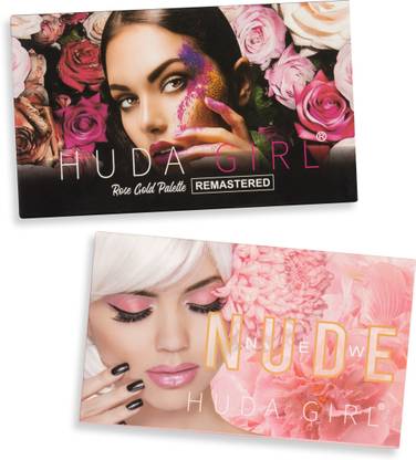 Huda Girl BEAUTY Nude and Rose Gold Edition Eyeshadow Palette (36 Shades in 1) 80 g