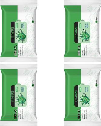 MARS Refreshing Wet Aloe Vera Face Wipes
