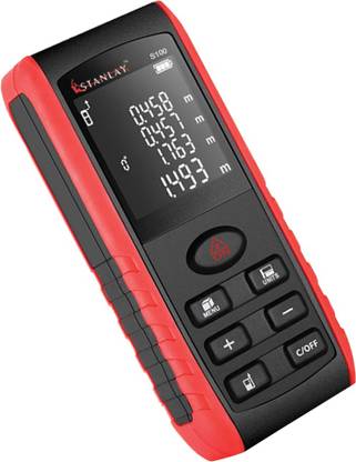 Stanlay S100 Laser Distance Meter Range 100 meter Non-magnetic Electronic Level