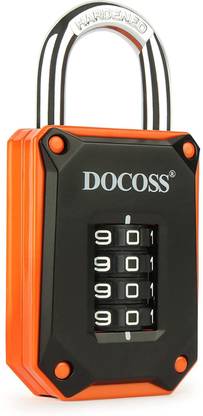 DOCOSS Strong Number Locks for Door Padlock For Home/Combination Pad lock Password Padlock