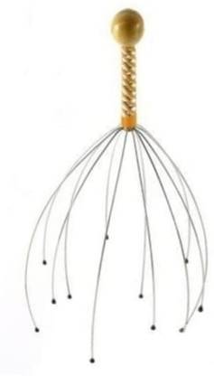 LOSA Scalp Head Massager Stainless De-Stress Relief-Bokoma Headache-Migraine-Neck Acupressure - Men-Women-Pack of 1 Massager