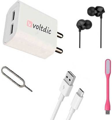 VOLTDIC Wall Charger Accessory Combo for HTC Wildfire X, Huawei Enjoy 20, Enjoy 20 Plus, Huawei Enjoy Z, Huawei Maimang 9