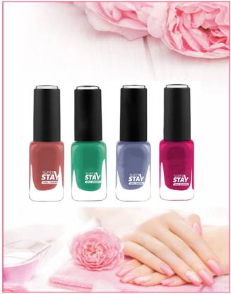 MYEONG NEW MATTE LOOK LONG LASTING NAIL POLISH MULTI COLOR