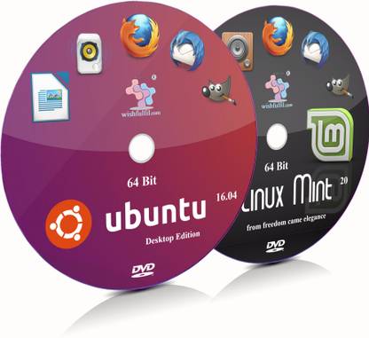 wishfulfil Ubuntu 16.04 and Linux Mint 20 DVD 16.04.7 Unity and 20.3 Cinnamon Live Bootable Installation 64 Bit