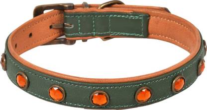 Aalee India Dog/Pet Soft Leather Collar Dog Everyday Collar