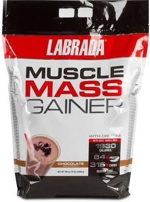 Labrada Muscle Mass Gainer 12Lbs Weight Gainers/Mass Gainers