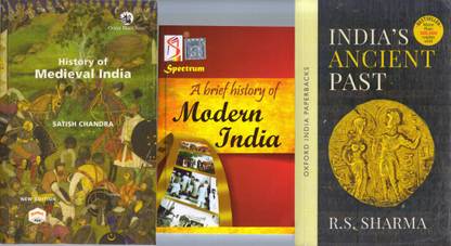 Modern India & India's Acient Past & History Of Medieval India Combo Pack English Edition Latest