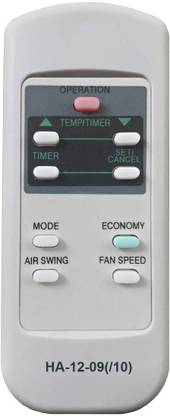 Ehop Compatible remote control for AC-229 HA-12-09/10 71190018A 671190018B Panasonic Remote Controller