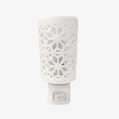 ROSeMOORe Aroma Oil Diffuser Set Corvus White Electric Plug-in Oil Burner