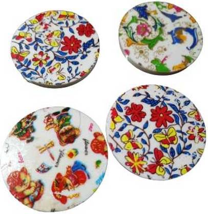 imtion 4 Pcs Carrom board printed sticker best Quality