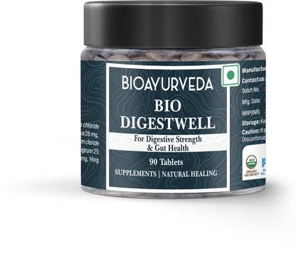 BIOAYURVEDA Bio Digestwell 90 Tablets