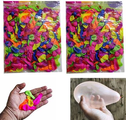 Dhinchak Solid 1000 Balloons Forever Specially for Holi ( Pack of 500 * 2) Balloon