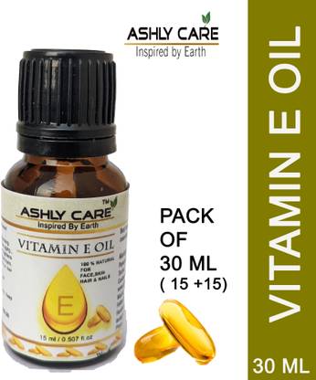 ashly care Organic Vitamin E Oil | Pure & Natural Oil For Face, Body & Nail