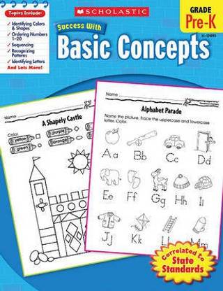 Scholastic Success with Basic Concepts, Pre-K