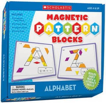 Magnetic Pattern Blocks Alphabet
