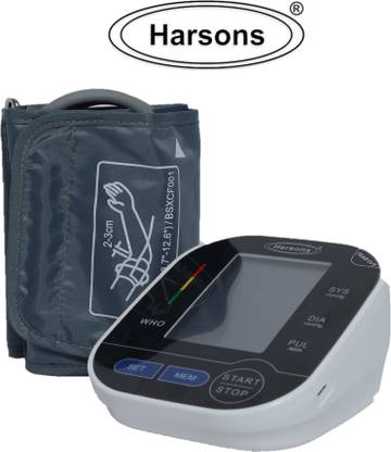 HARSONS B P MONITOR Fully Automatic Digital Blood Pressure Checking Machine | Bp Monitor