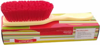 Antiter Multipurpose Cleaning Brush for Blazer, Bedsheet & Covers, Neck Duster(Set of 1) Nylon Wet and Dry Brush