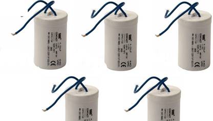 Flysmart Capacitor 4 MFD Fan Capacitors 440 VAC - Pack of 5 pcs Power Capacitor