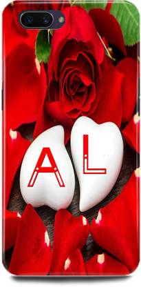 JUGGA Back Cover for Realme C1, A1603, A LOVES L NAME,A NAME, L LETTER, ALPHABET,A LOVE L NAME