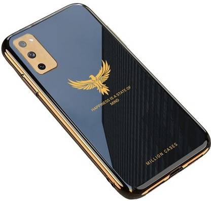 MILLION CASES Back Cover for Galaxy S20 FE Eagle Pattern Electroplating