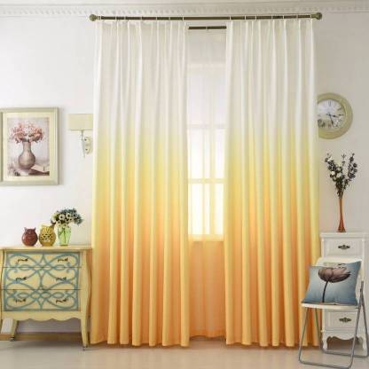V21 DECOD 154 cm (5 ft) Polyester Room Darkening Window Curtain (Pack Of 2)