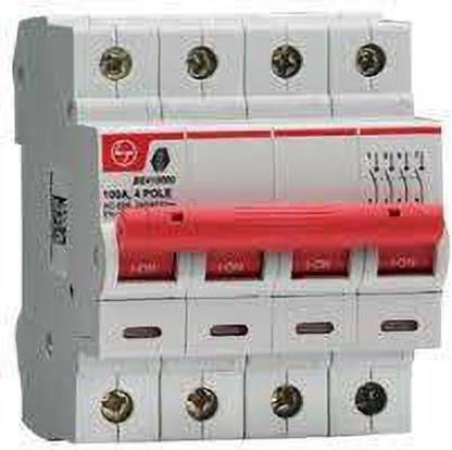 L&T Four Pole isolator 63A BF406300 MCB