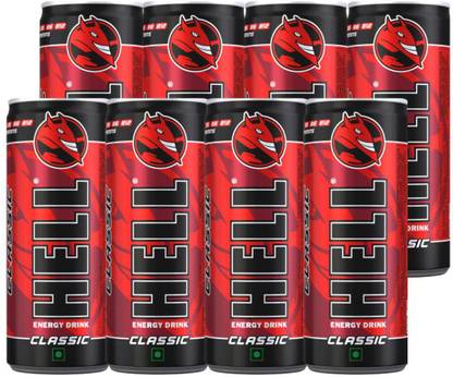 Hell Energy Classic |caffeine content, B Group vitamins Energy Drink
