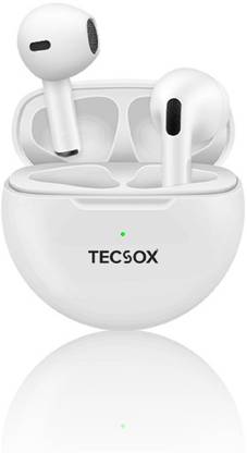 TecSox TecPods Omega TWS Ear-Buds |IWP Technology | 15hr Play Time | IPX Resistance Bluetooth