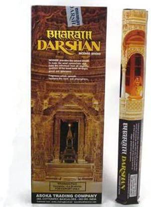 KK Export Incense Stick Agarbatti Natural Fragrance bharat darshan Sticks Mixed (120 Units)