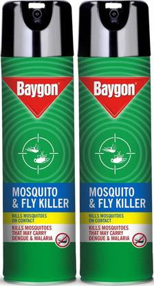 Baygon Mosquito & Fly Killer Spray- 400 ml (Pack of 2)