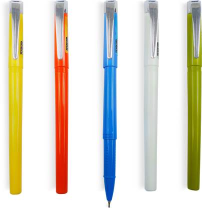 TOTEM Lelo Ball Pens | 60 Pcs Blue Ink | 0.6mm Tip | Budget Friendly Premium Stick Ball Pen