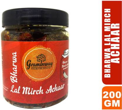 Graminway Bharwa Lal Mirch Achar Red Chilli Pickle