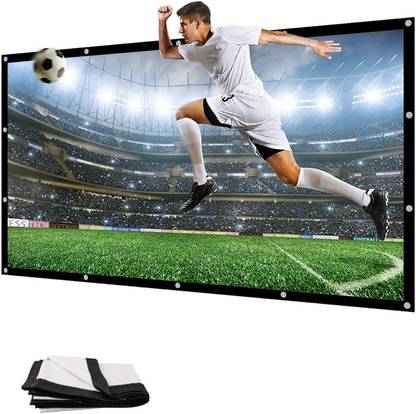 Vilro 200 inch Portable Outdoor Projector Screen,16:9 Folding HD Big Size Movie Screen Projector Screen (Width 447 cm x 257 cm Height)