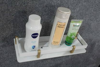Flint Shampoo Rack 12x5 Acrylic Wall Shelf