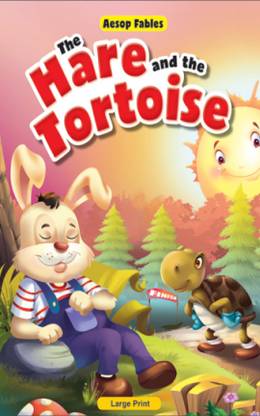 The Hare And The Tortoise | Story Book For Kids | Aesop Fables | Print Mirchi Studio