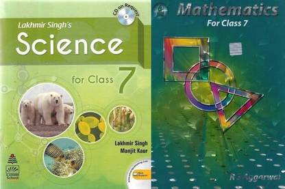 Class 7 Science & Mathematics By Lakhmir Singh & Manjit Kaur & R S AggarwalPaper Back